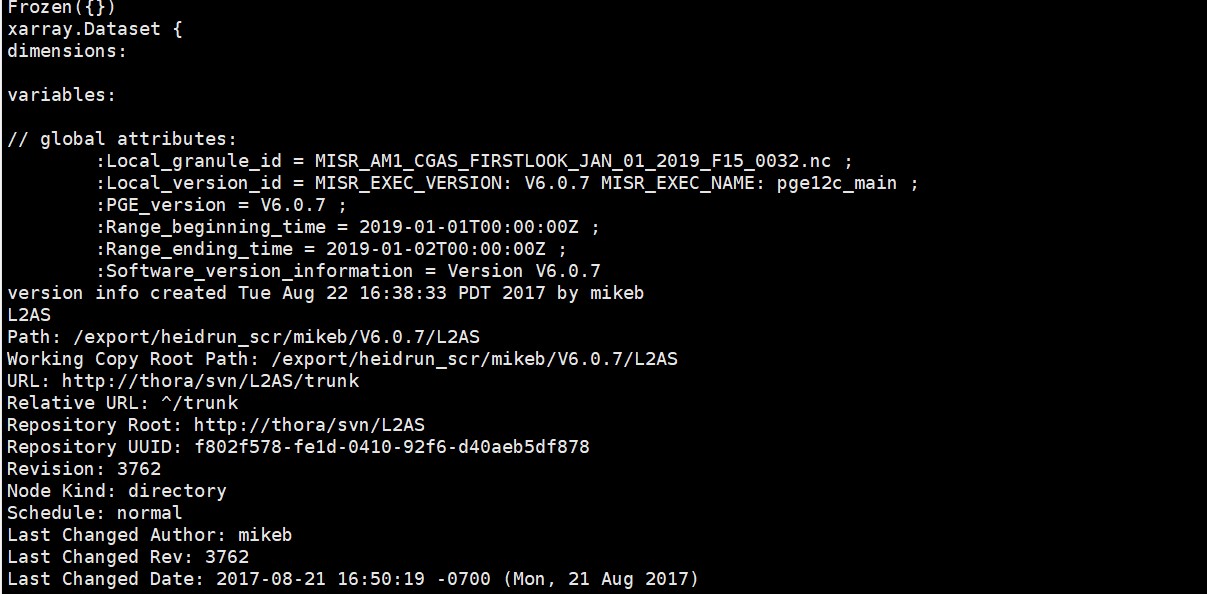 when I try to open this file via xarray library