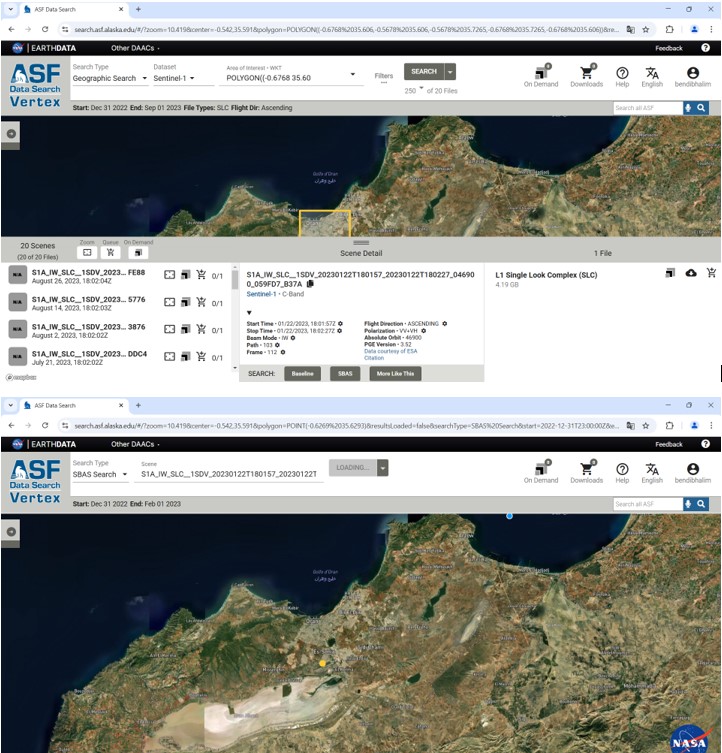 SBAS SEARCH ISSUE