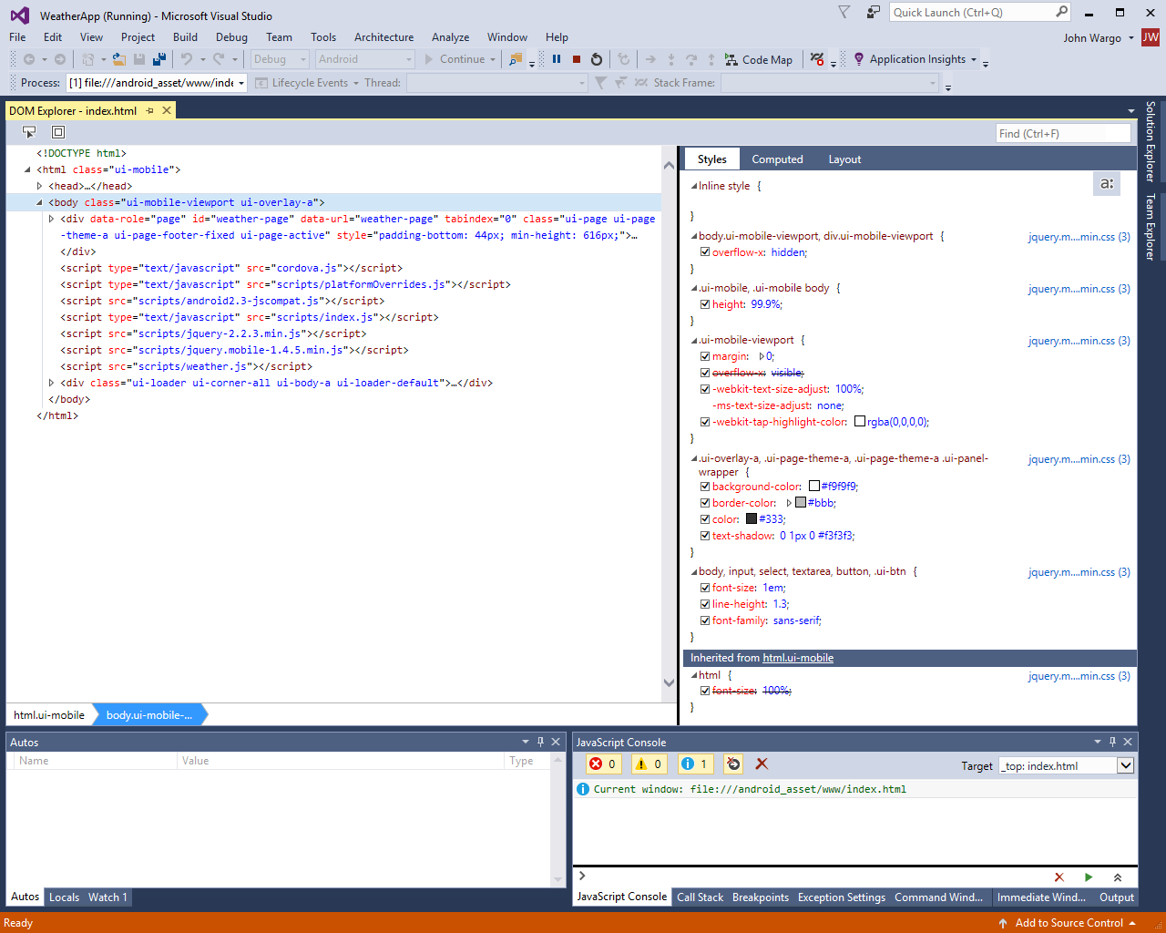 Visual Studio Standard Toolbar-2