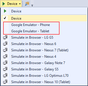 Visual Studio Standard Toolbar-3