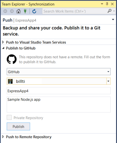 GitHub 存储库设置
