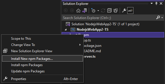 安装适用于 Node.js